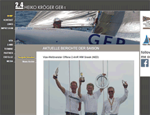 Tablet Screenshot of heiko-kroeger.de